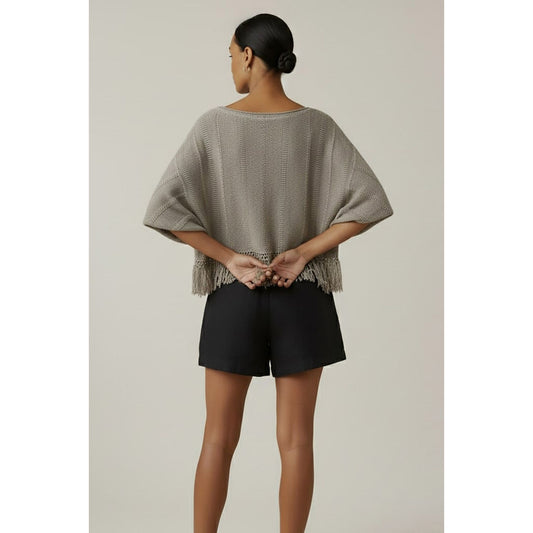 Velvet by Graham & Spencer Katarina Top in Stone