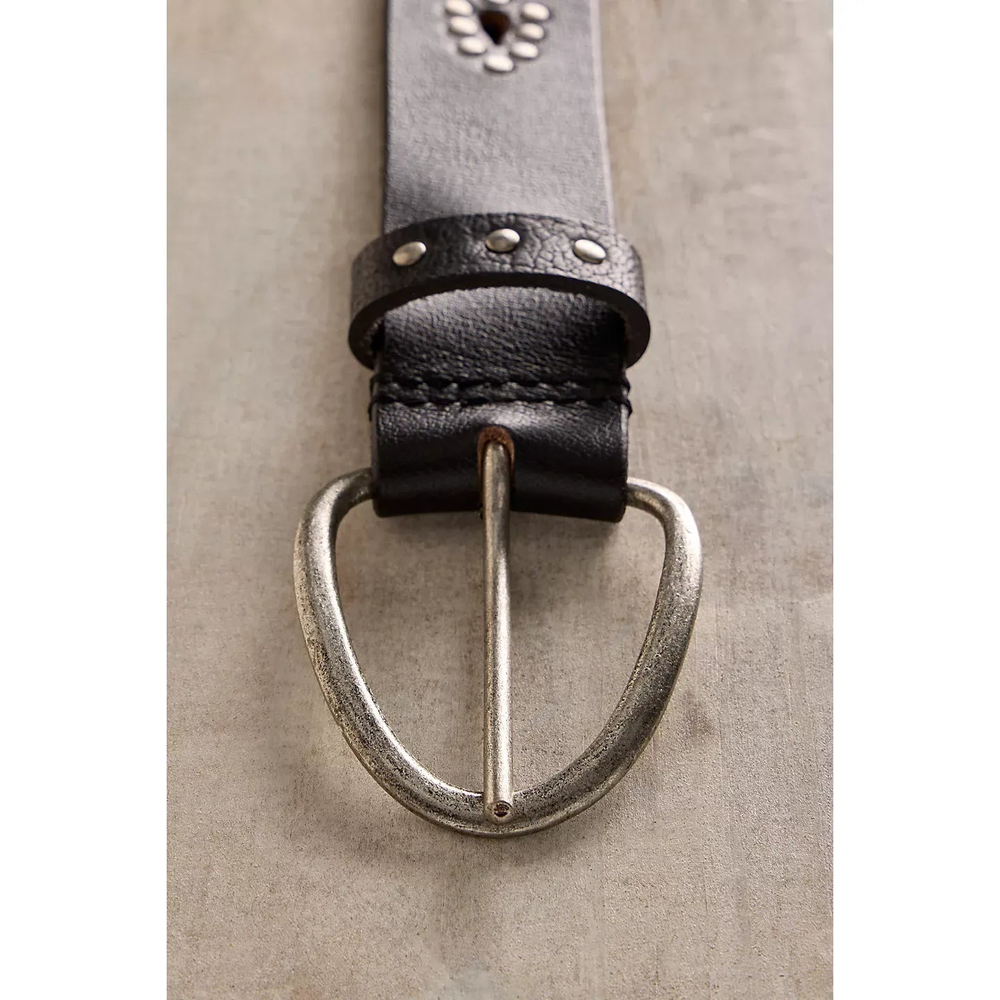 Free People WTF Preston Stud Belt in Black