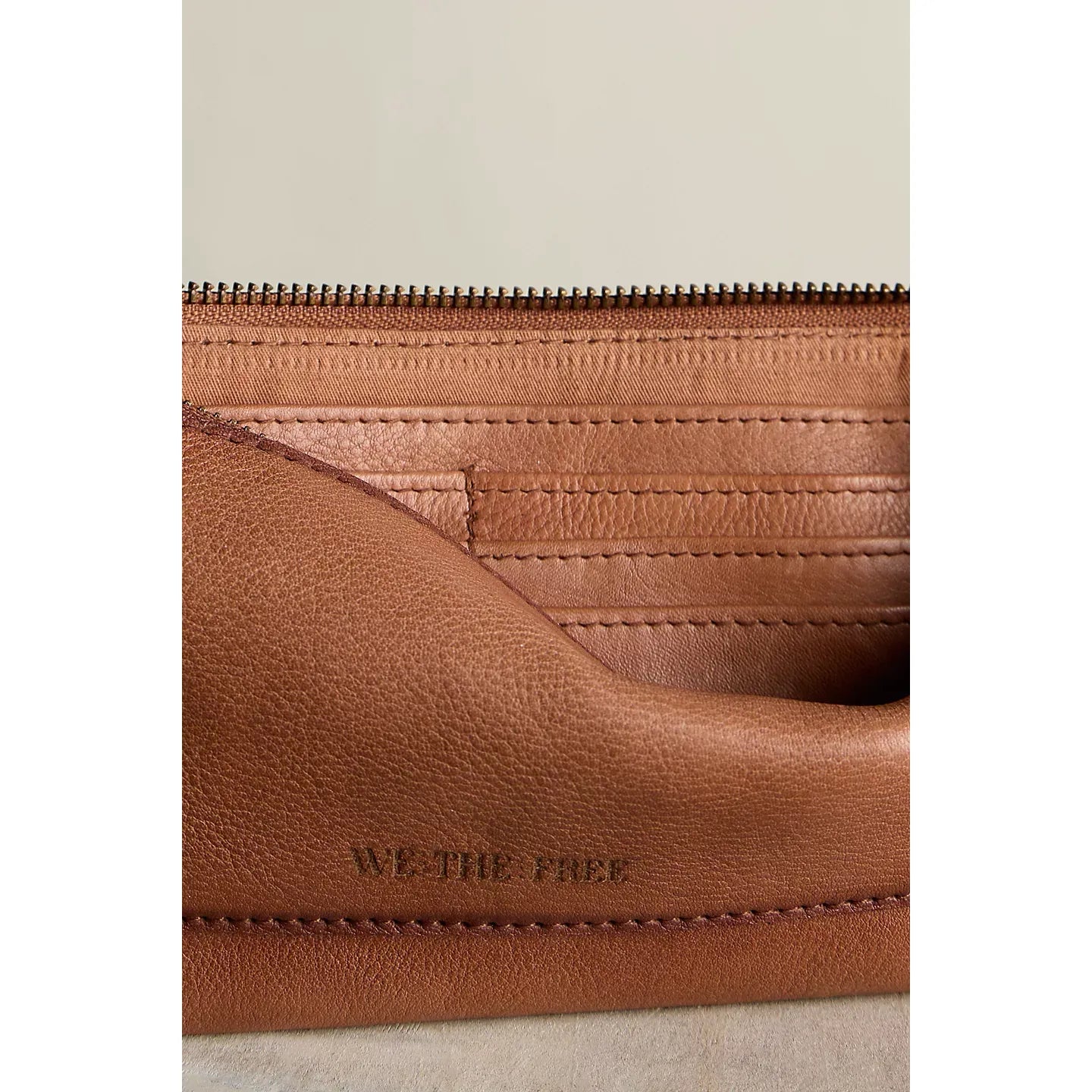 Free People WTF Emerson Wallet in Saddle