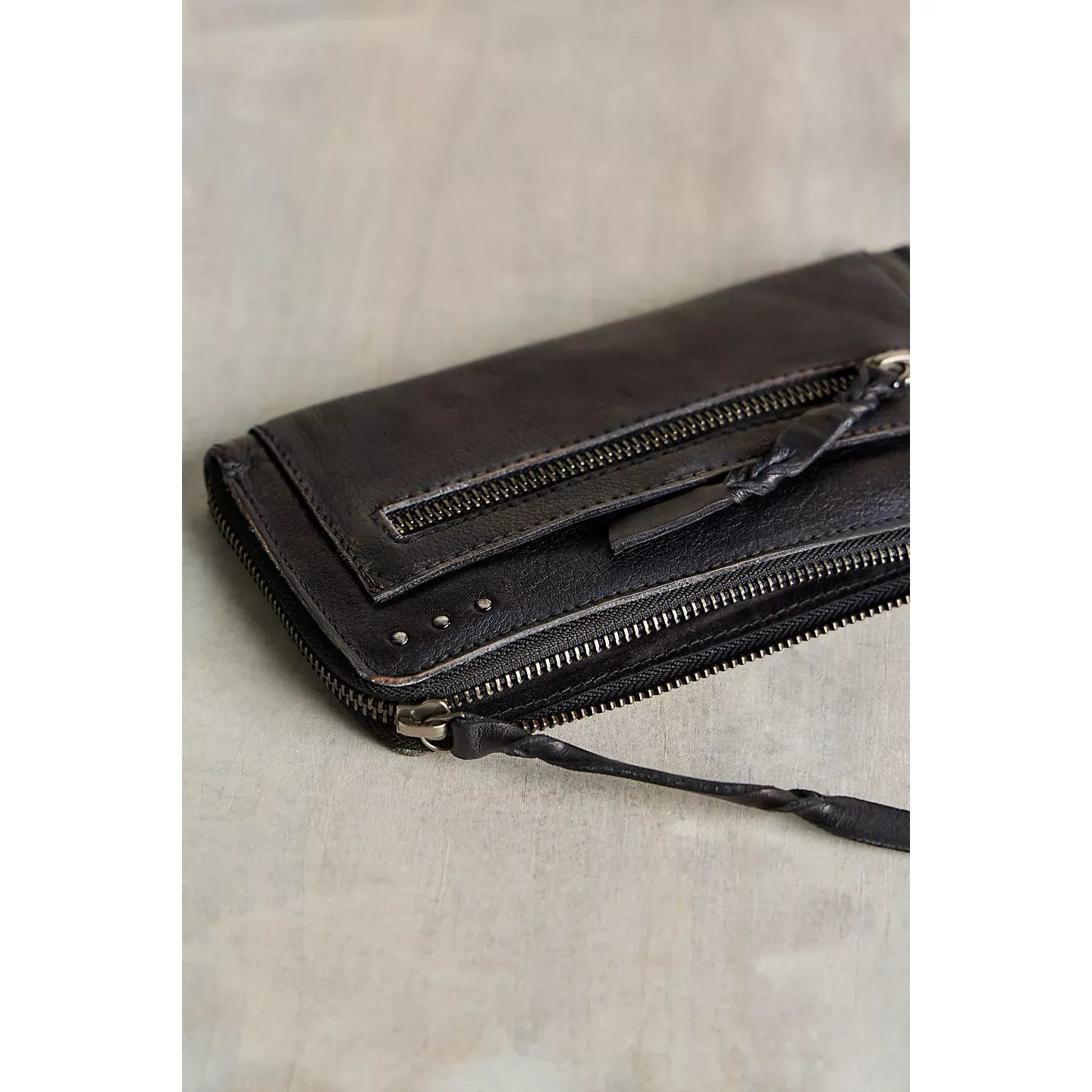 Free People WTF Emerson Wallet in Black