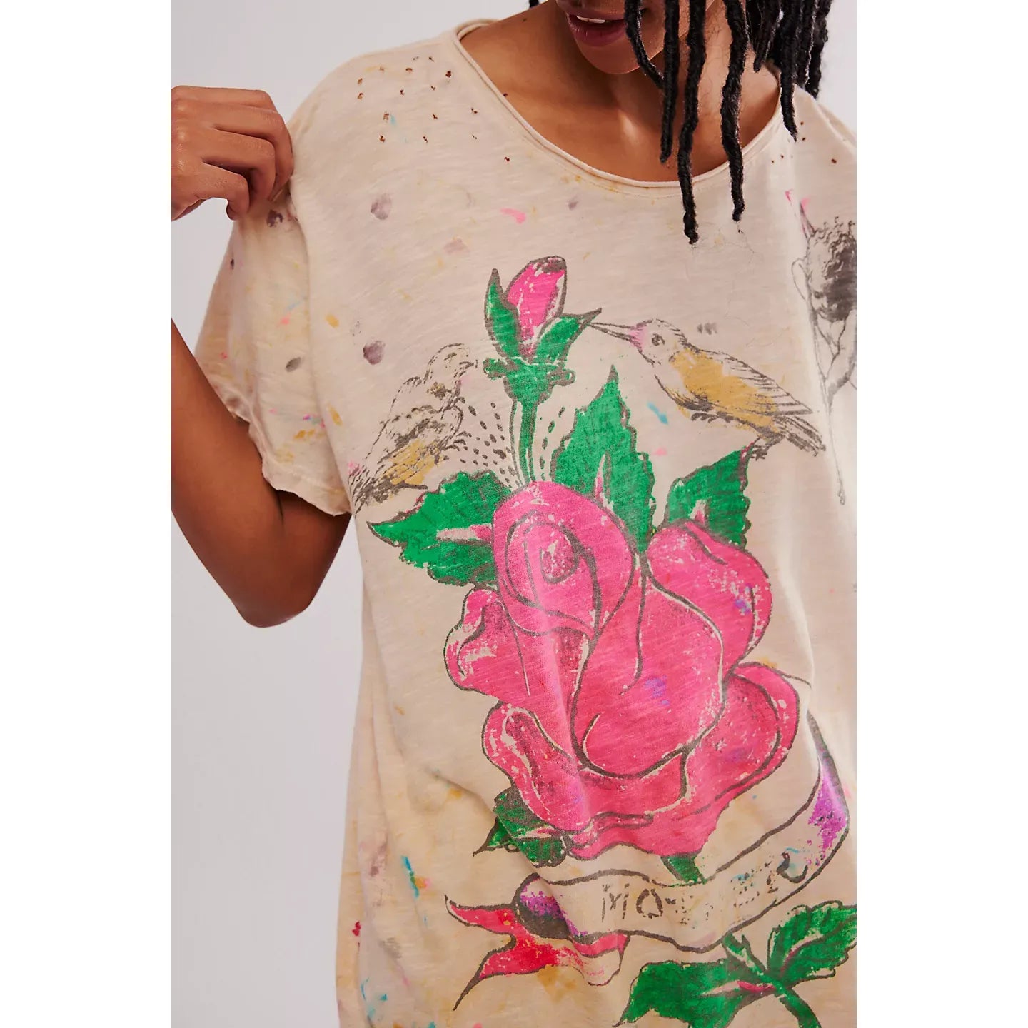 Consignment Magnolia Pearl Rose One Size Tee 2070