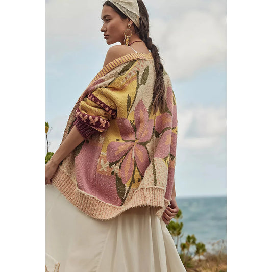 Free People Bali Tropical Garden Sweater