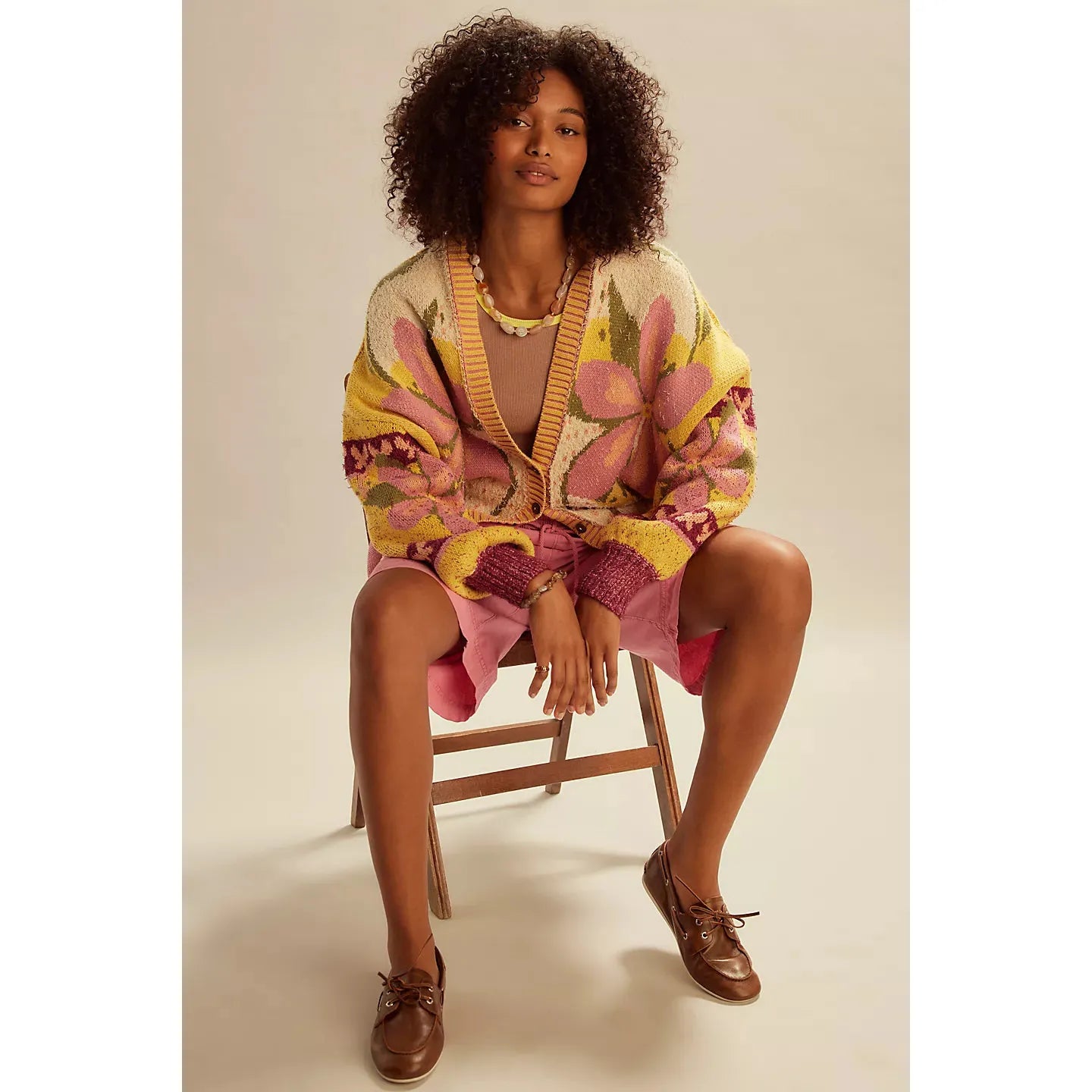 Free People Bali Tropical Garden Sweater