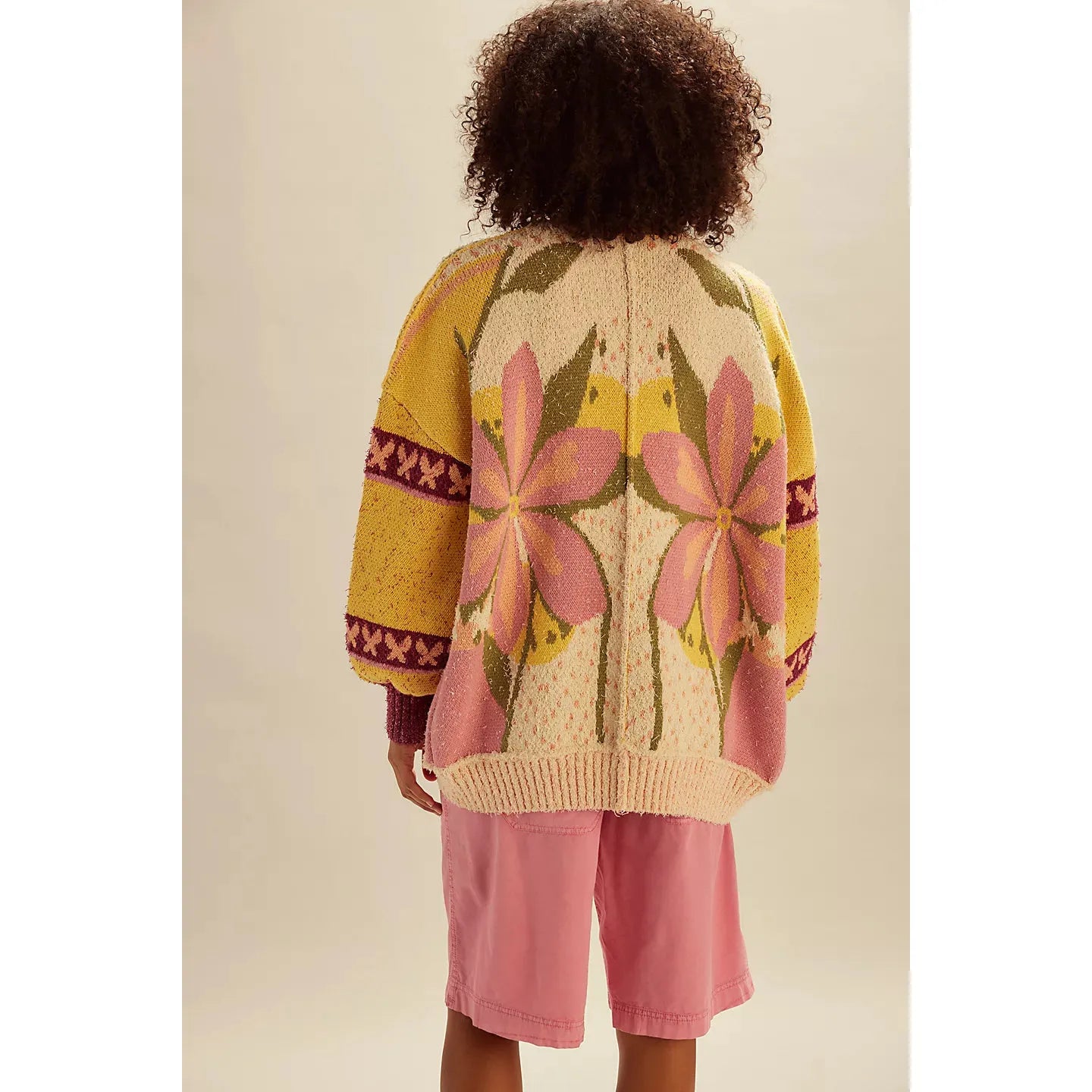 Free People Bali Tropical Garden Sweater