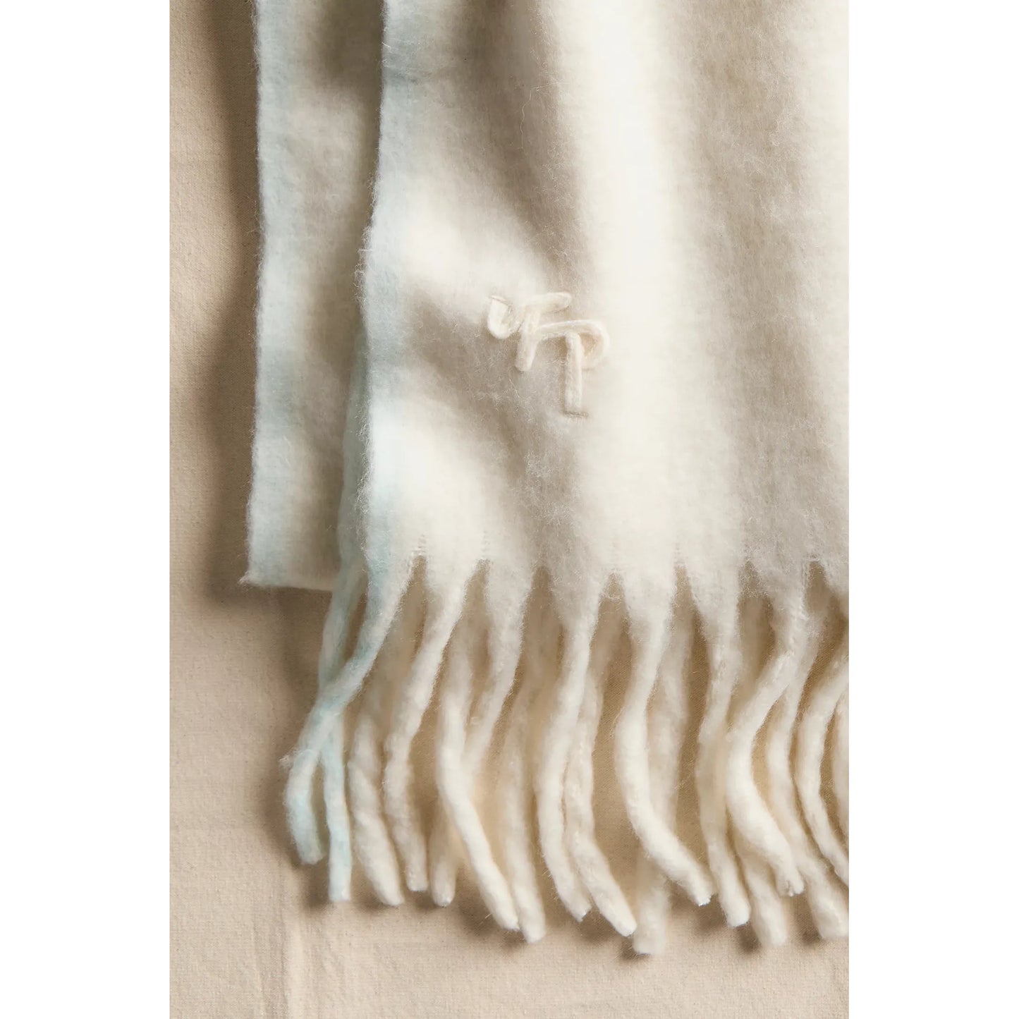 Free People Winter Chill Blanket Scarf in Ivory