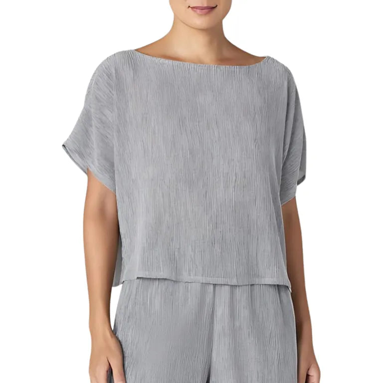 Eileen Fisher Dolman Sleeve Top in Nimbus