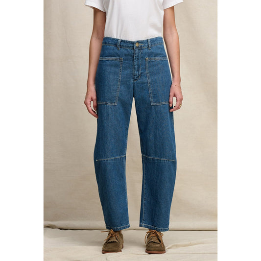 Velvet by Graham & Spencer Farah Denim Curved Leg in Classic
