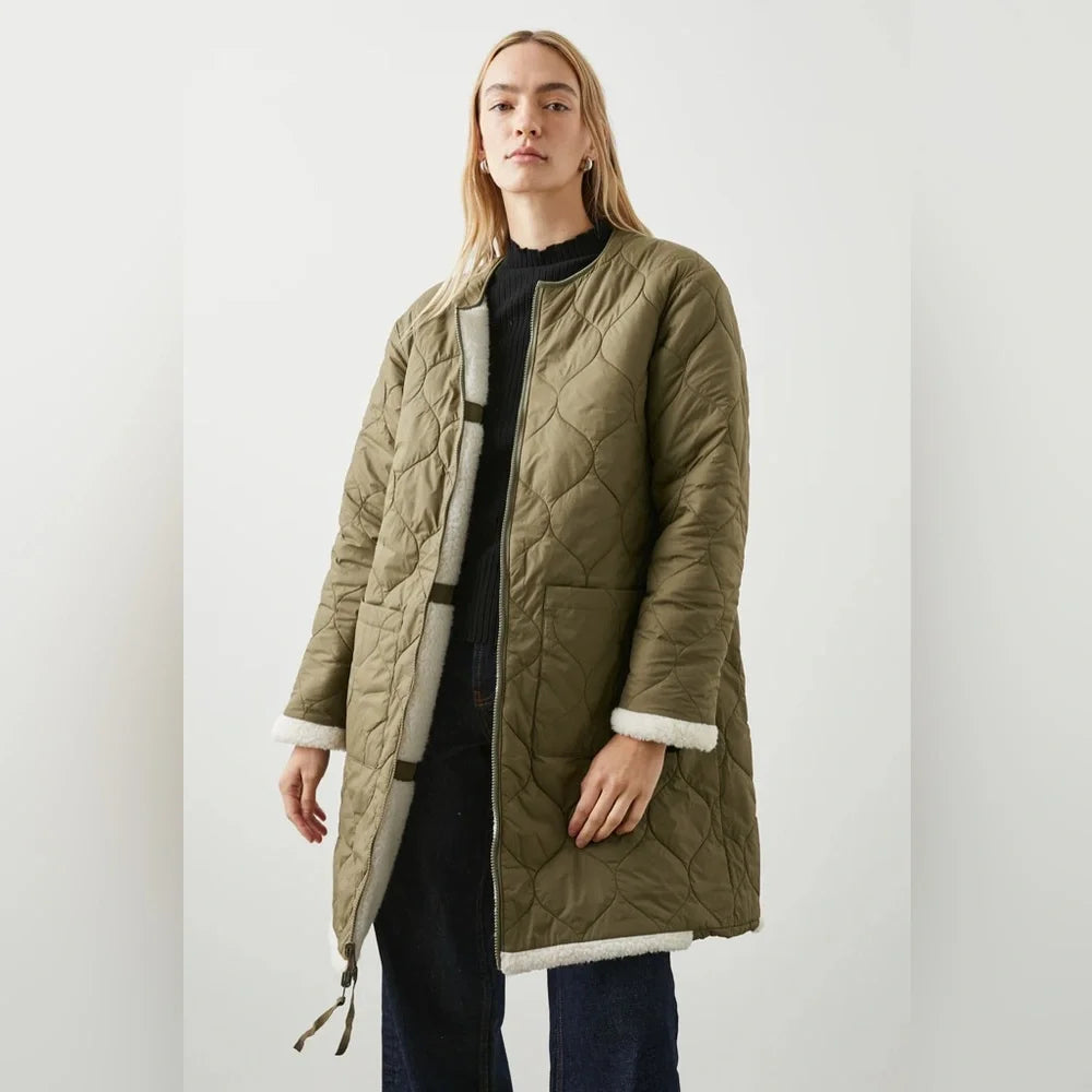 Consignment009 Rails Granger Reversible Sherpa Jacket