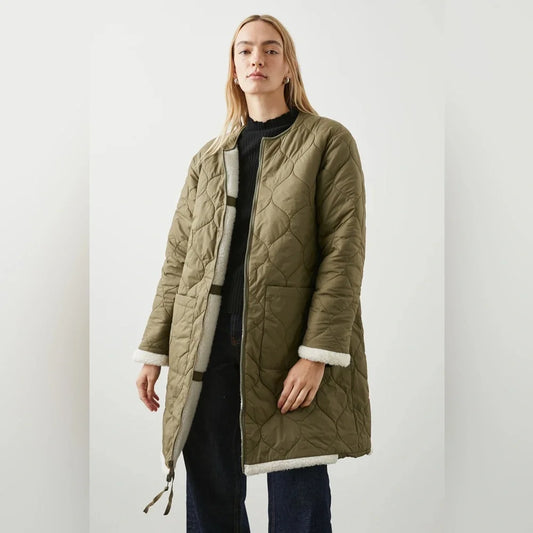 Consignment009 Rails Granger Reversible Sherpa Jacket