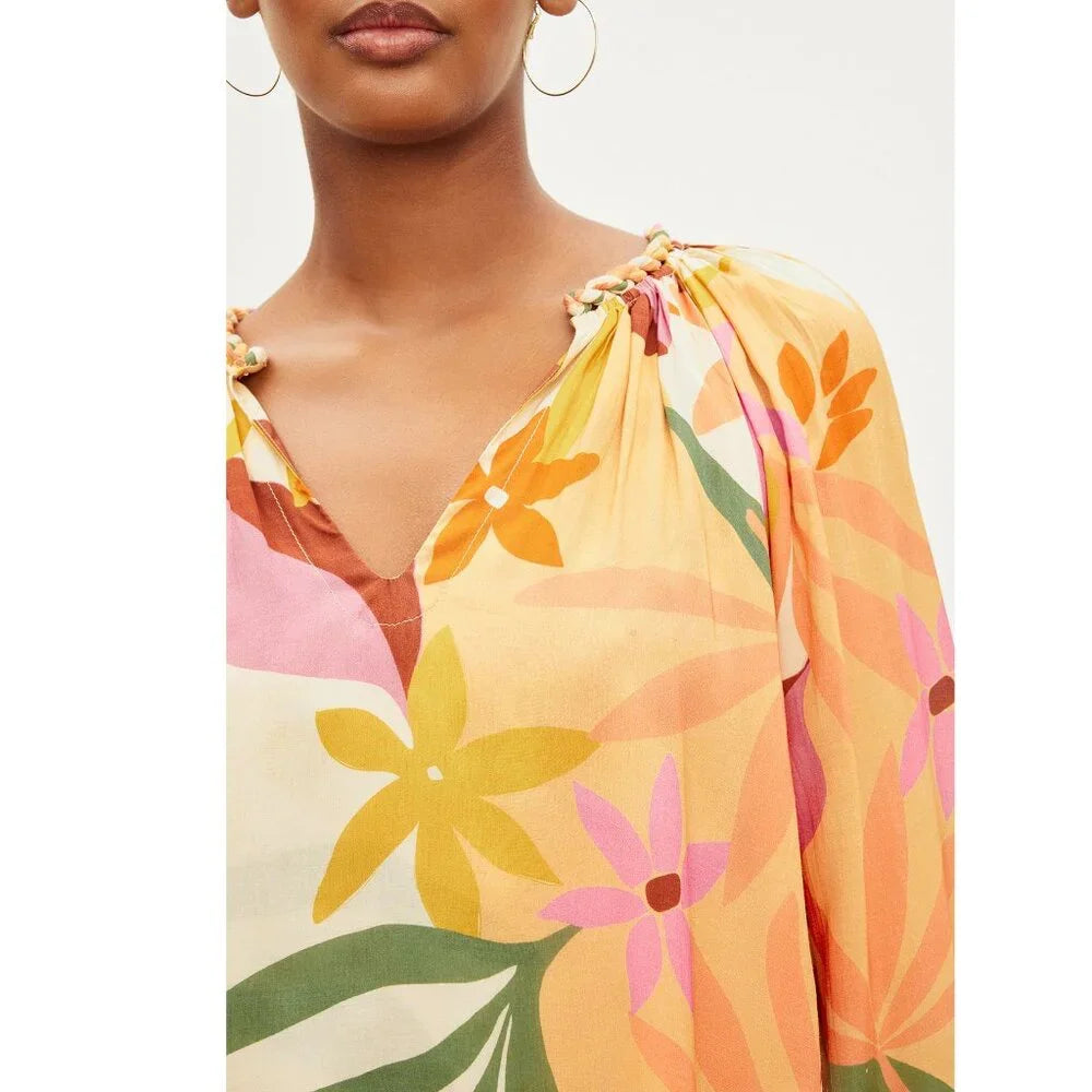 Velvet by Graham & Spencer Dion Printed Boho Top