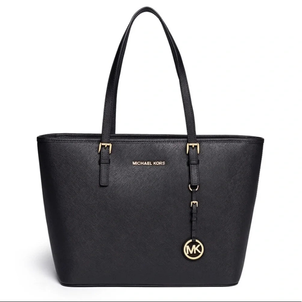 Michael Kors Jet Set Travel Saffiano Leather Tote