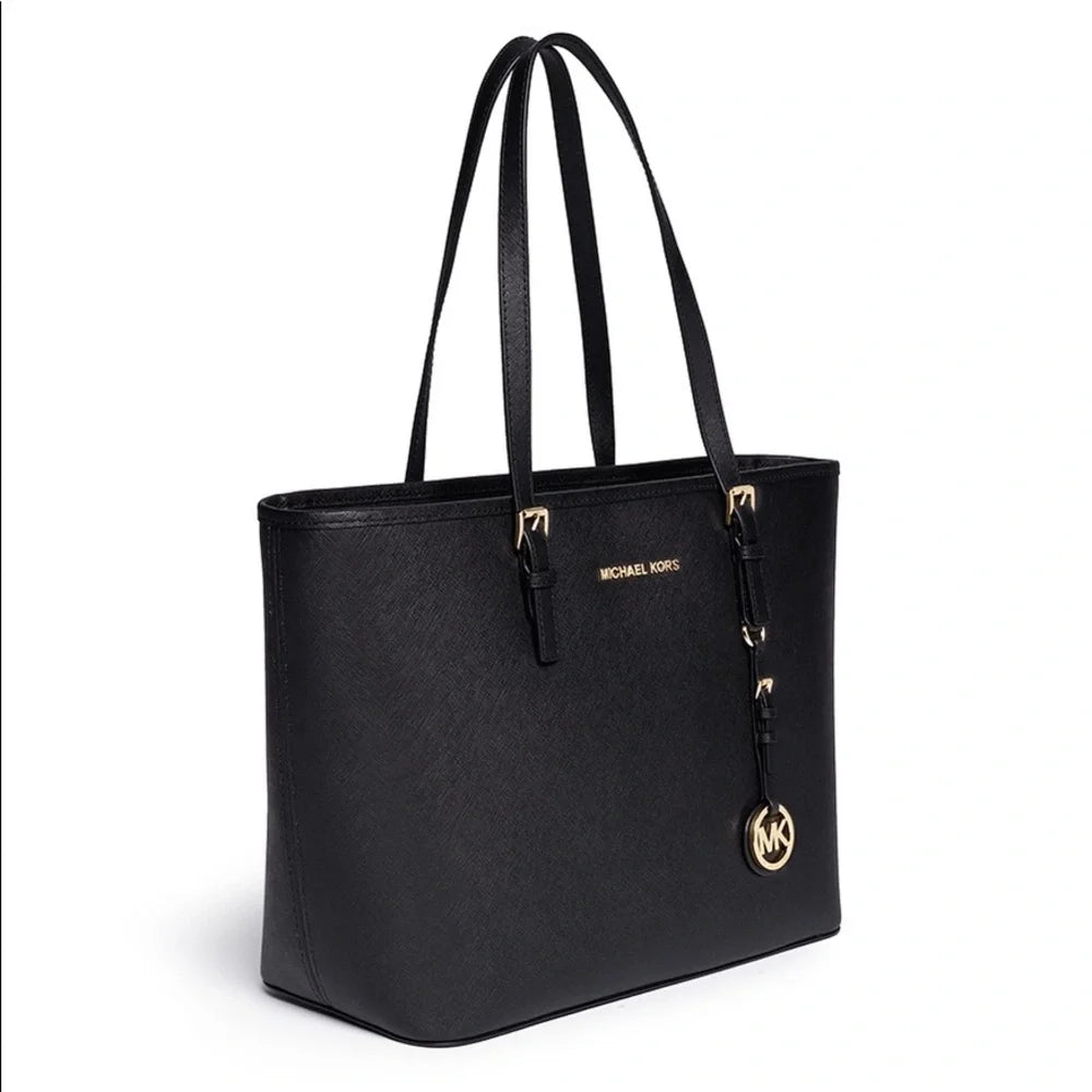 Michael Kors Jet Set Travel Saffiano Leather Tote