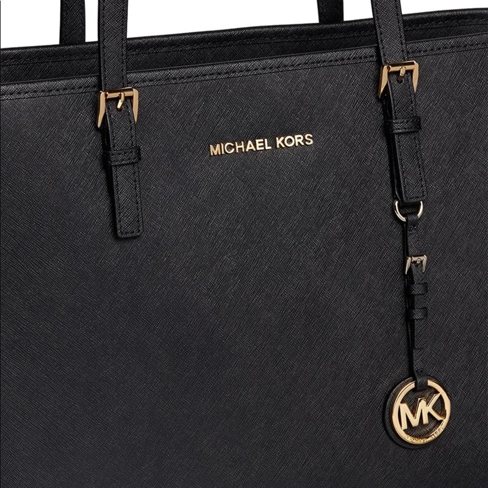 Michael Kors Jet Set Travel Saffiano Leather Tote