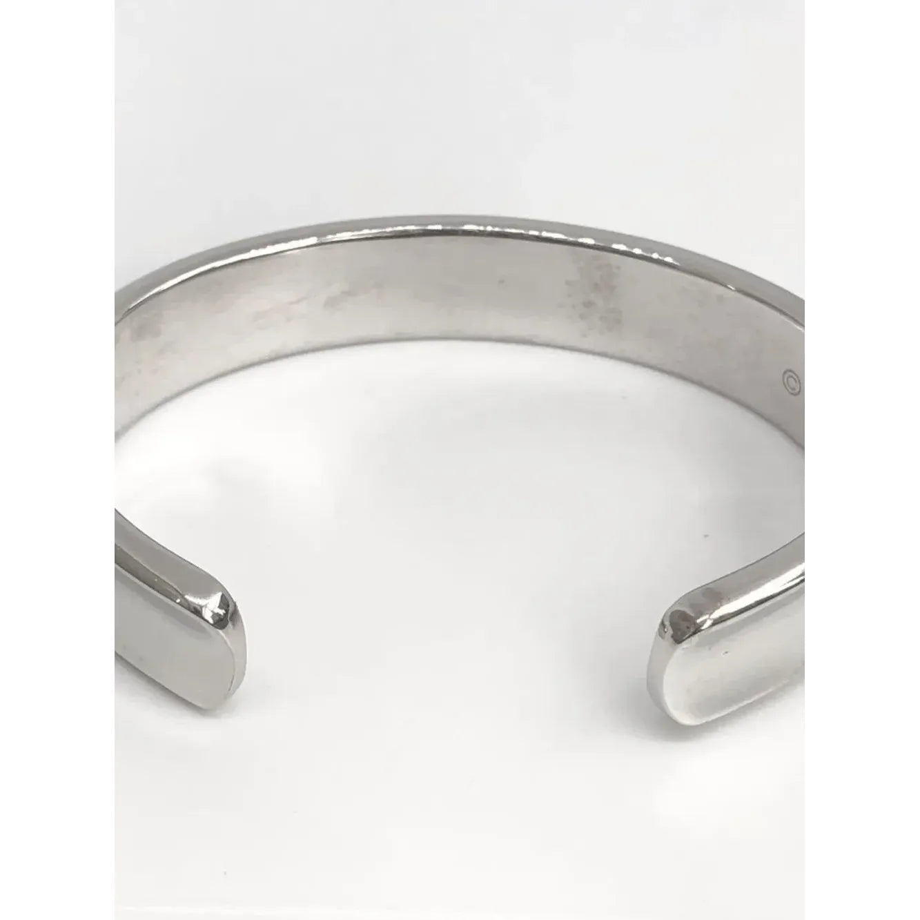 Tiffany & Co 925 Sterling Silver 1837 Concave Wide Cuff Bracelet 1997