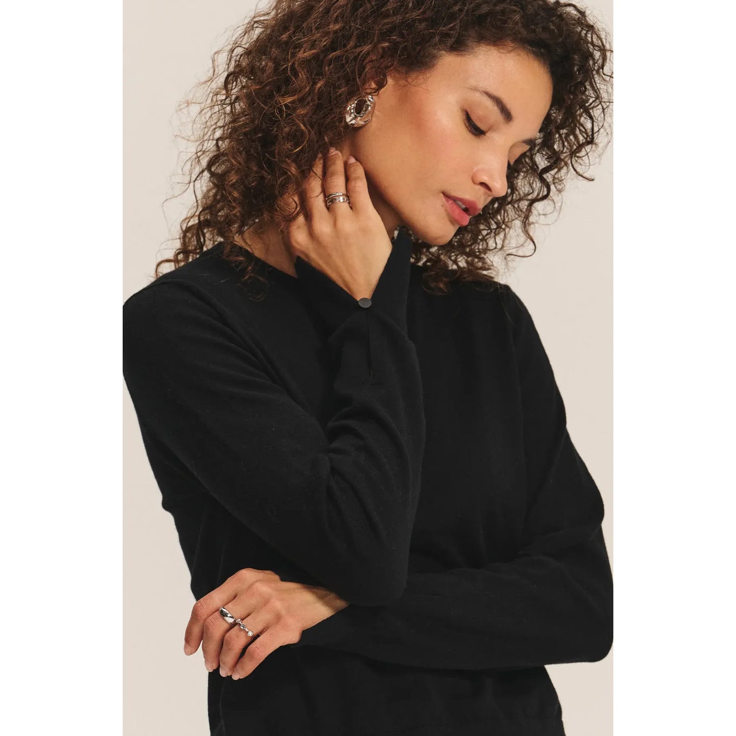 Velvet Melina Sweater in Black