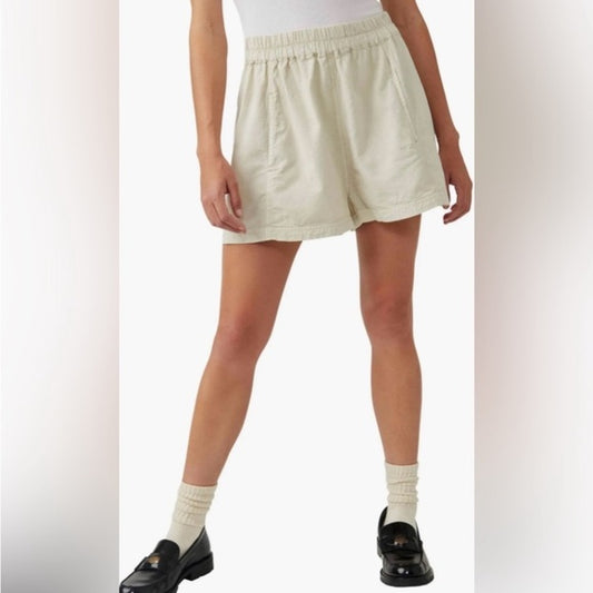 Free people Get free Poplin Pull On Shorts