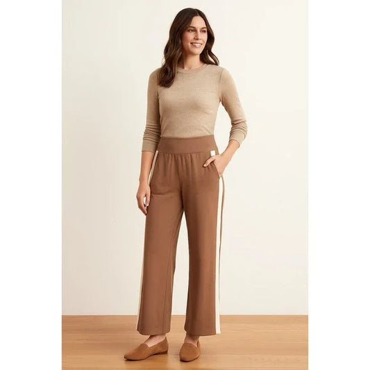 Athleta Venice Pant Womens S Colorblock Wide Leg Work Office Core Casual