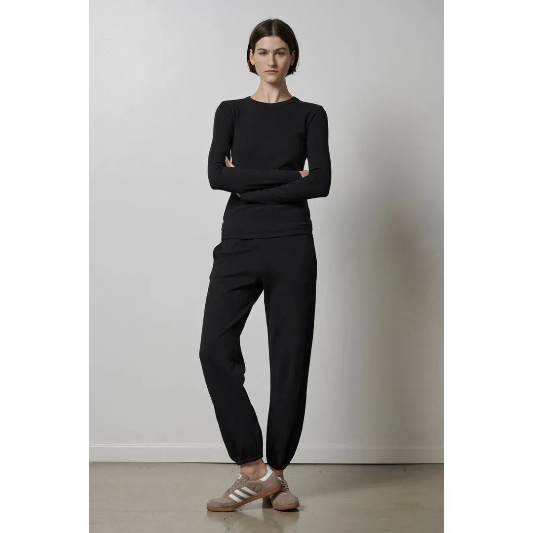 Velvet by Jenny Graham Zuma Sweatpant in Black