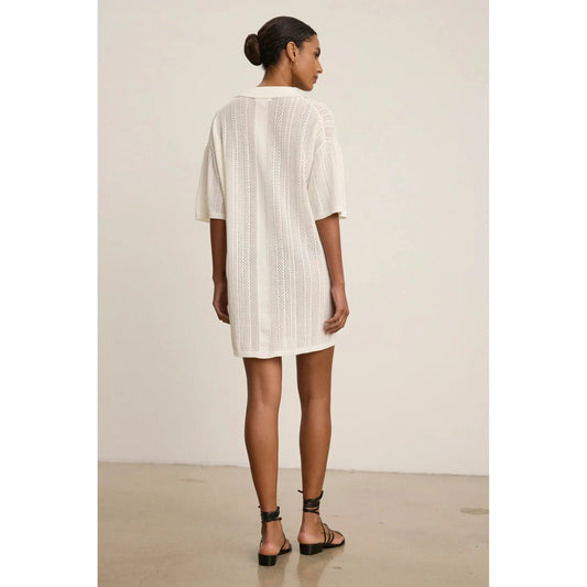 Velvet by Graham & Spencer Mila Pointelle Lace Dress