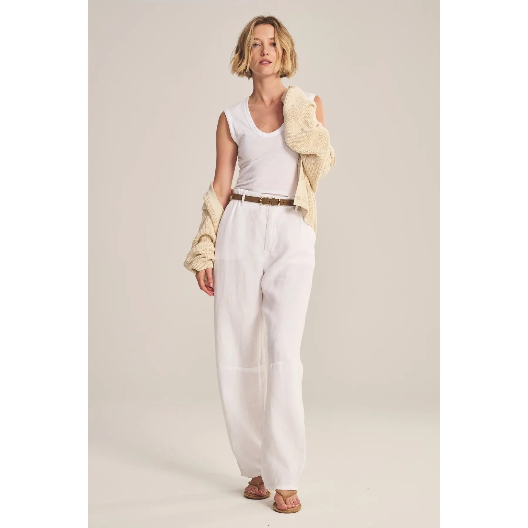 Velvet by Graham & Spencer Taylor Pant in White