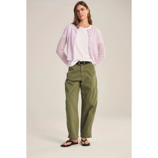 Velvet by Graham & Spencer Tenley Sanded Cotton Pant in Axe