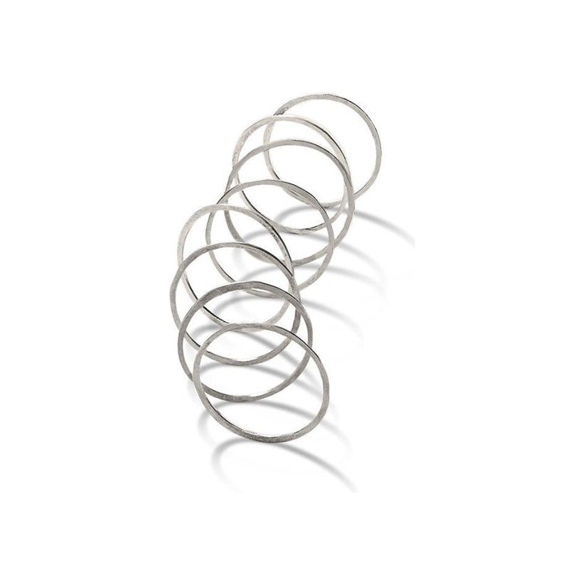 Sarah Macfadden Stacking Ring Set in Sterling Silver