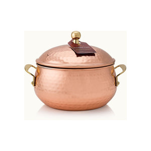 Thymes Simmered Cider Copper Pot 3 Wick Candle