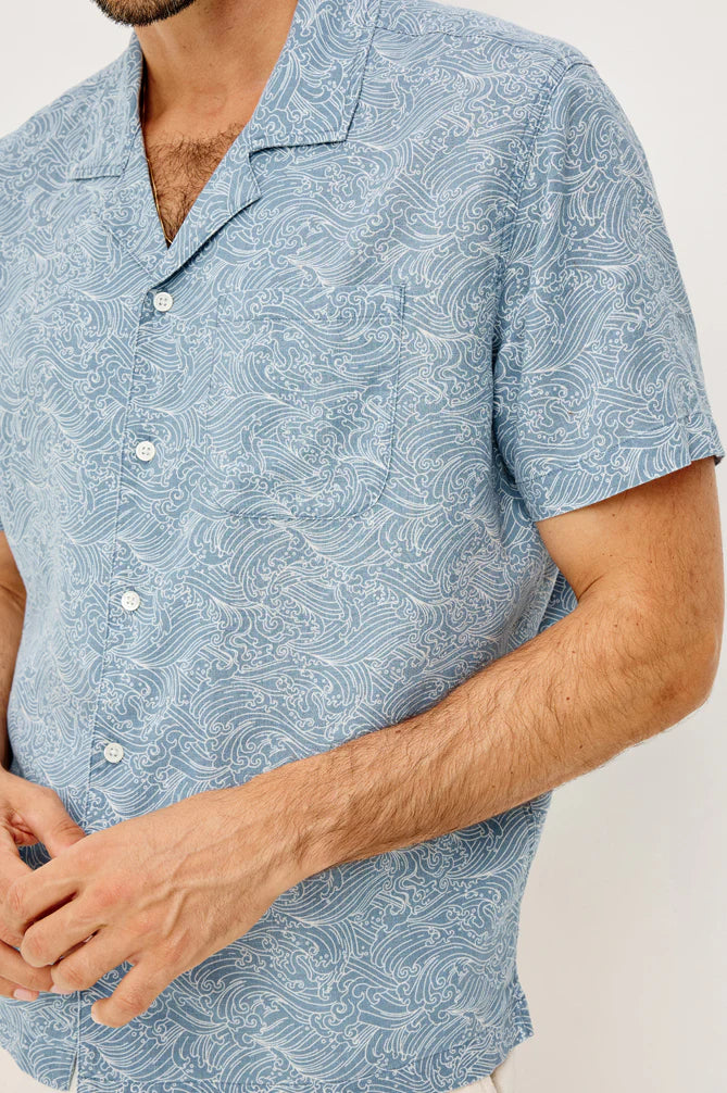 Rails Cash Shirt in Big Wave Wash