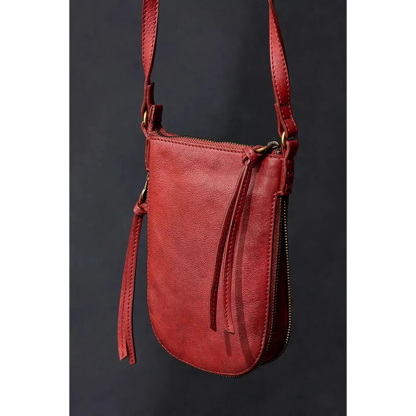 Free People We The Free Wyatt Crossbody in Brick