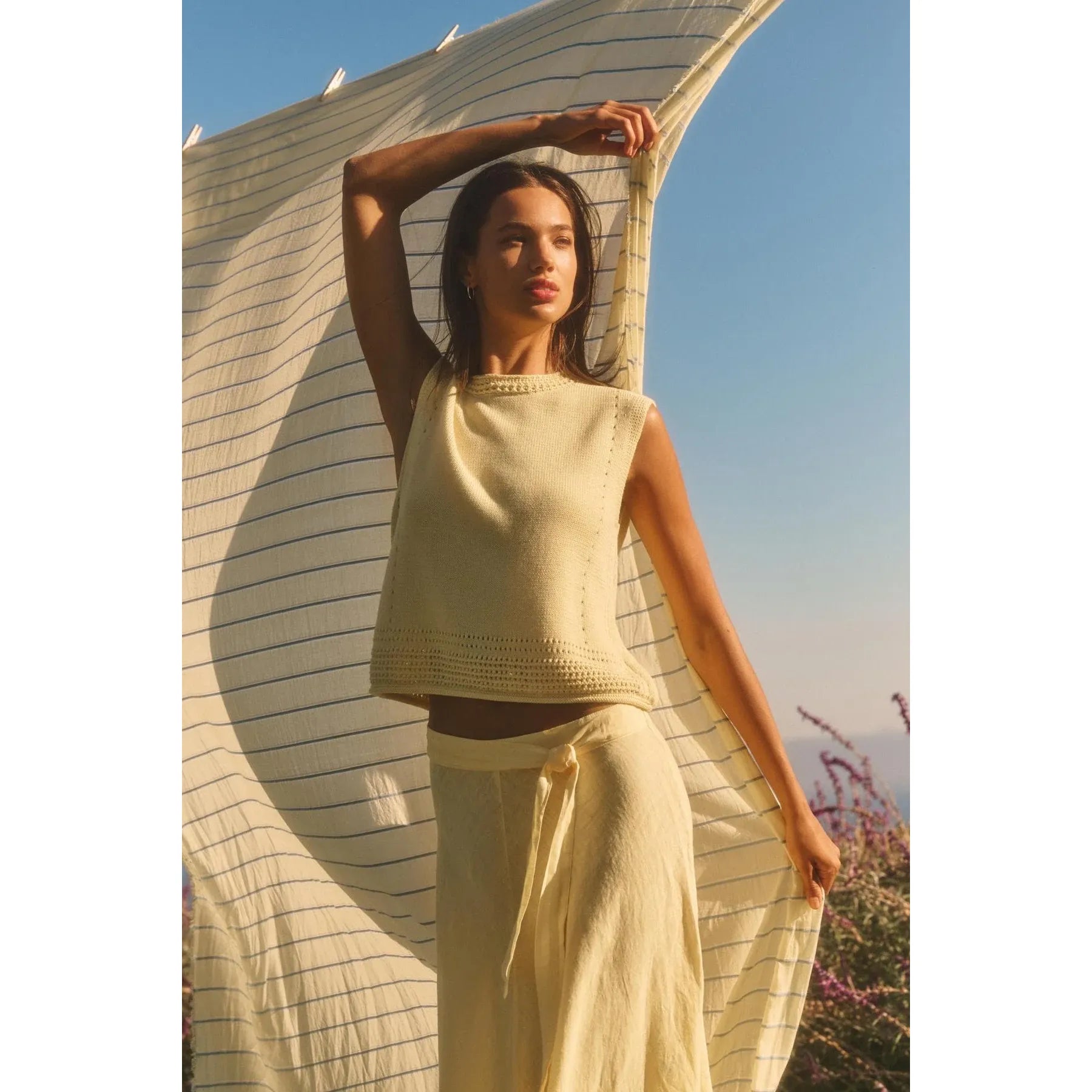 Velvet by Graham & Spencer Vanny Sweater in Butter
