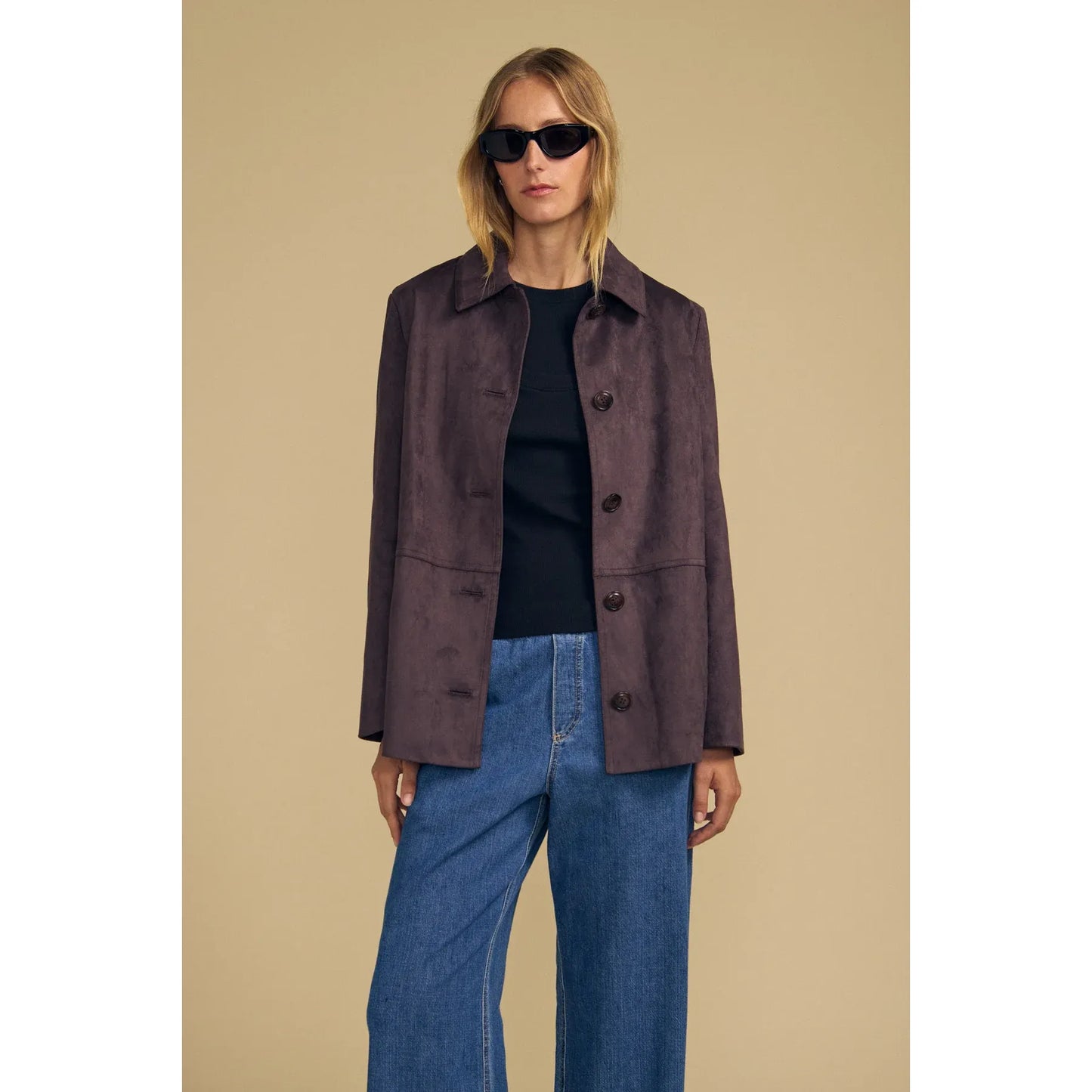 Velvet Wendolyn Faux Suede Jacket