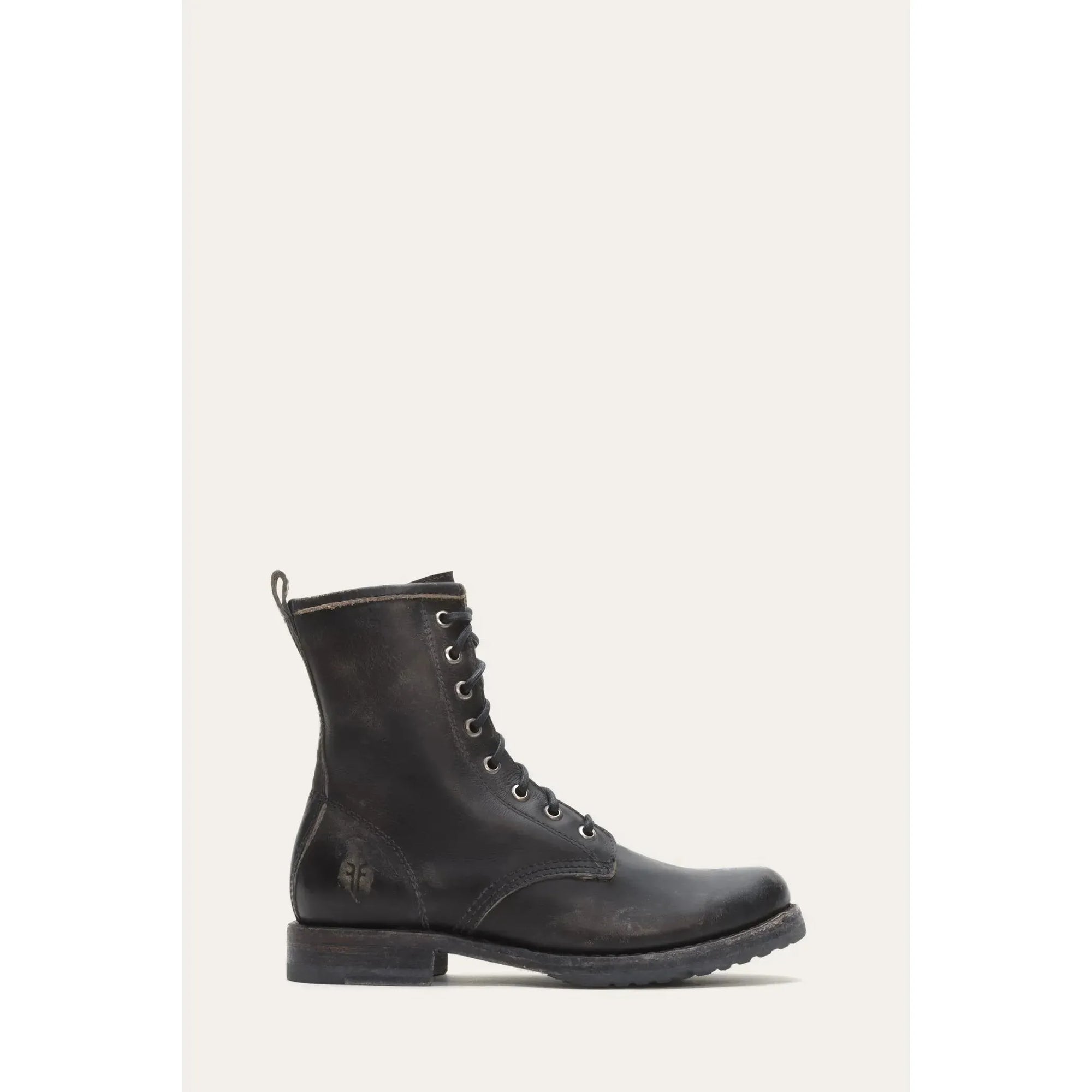 Frye Veronica Combat Boot in Black