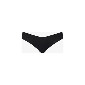 Commando Classic Solid Thong in Black