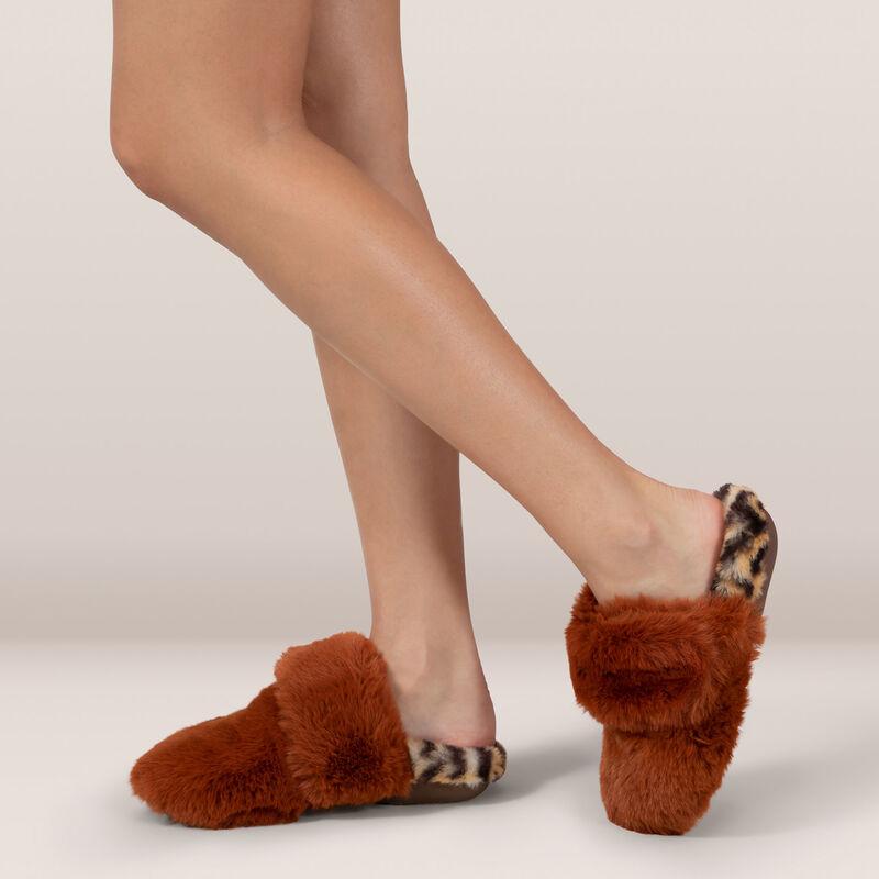 Aetrex Misty Arch Support Slipper in Rust