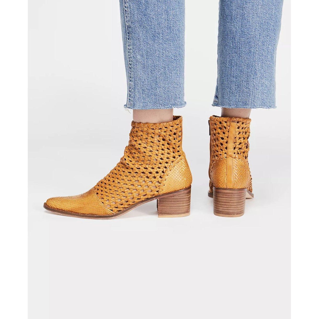 Free People In The Loop Woven Boot in Tan 46142188