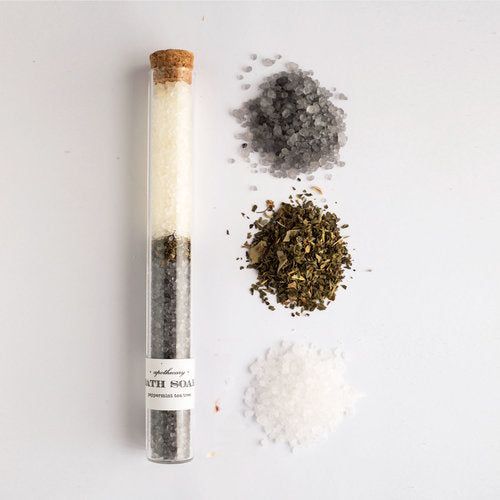 Nectar Republic Peppermint Tea Tree Bath Soak Test Tube