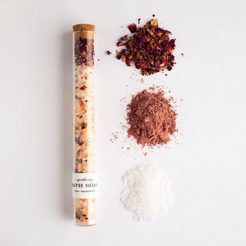 Nectar Republic Rose Sandalwood Bath Soak Test Tube