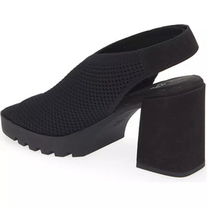 Eileen Fisher Cue Knit Shoe in Black