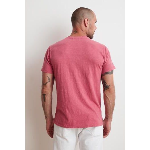 Velvetmen Dion Tee in Fiesta