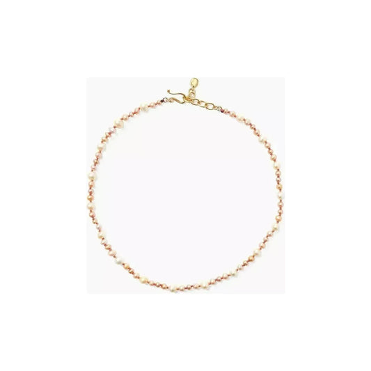 Chan Luu Champagne Pearl Cord Necklace